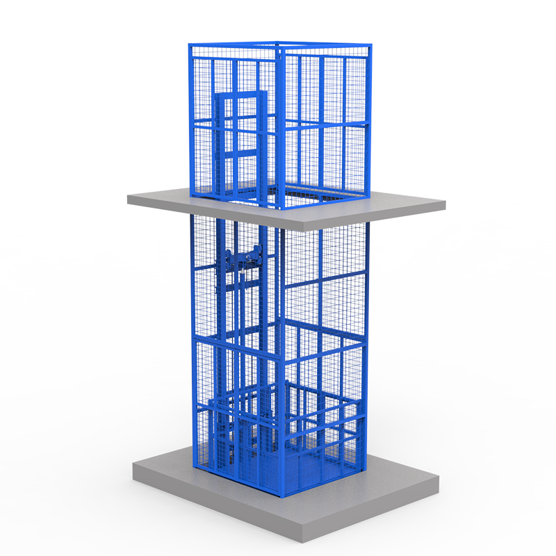 Full Caged Goods Lift