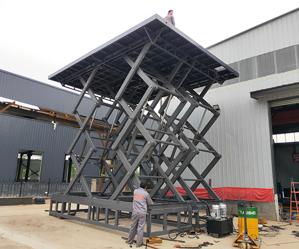 Scissor lift platform