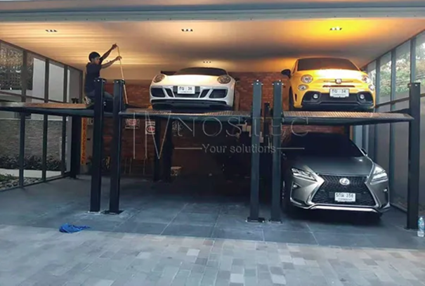 Hydraulic Lift for Car Parking