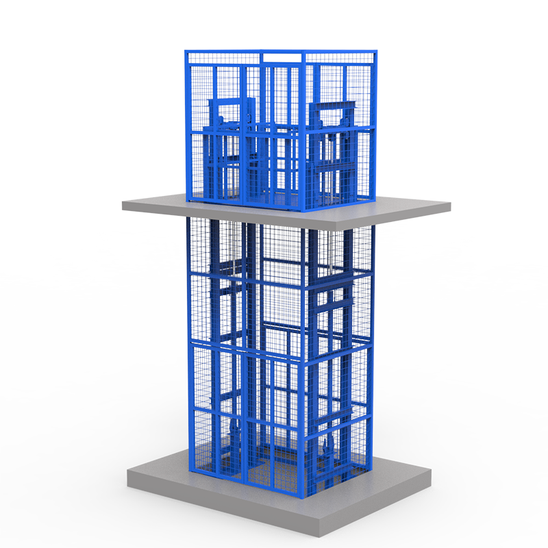 Fully Caged Cargo Lift